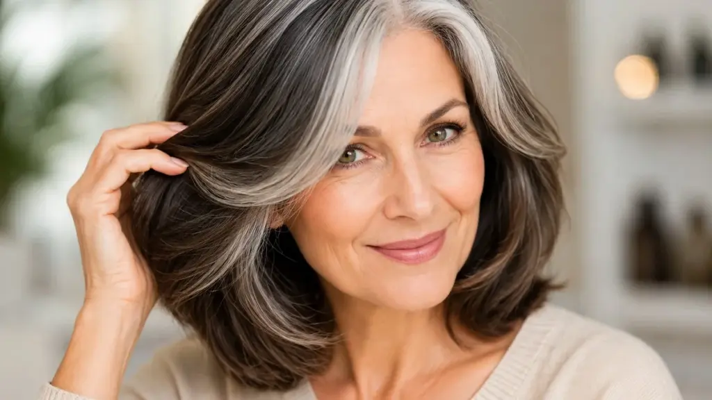 La meilleure couleur de cheveux pour les cheveux gris – comment obtenir une couverture complète