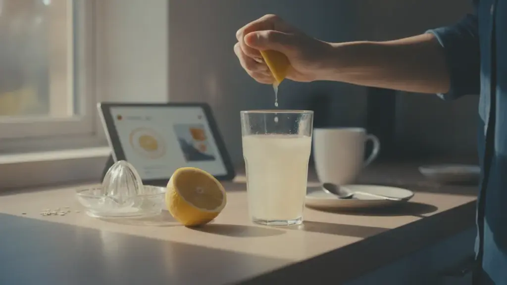 Eau citronnée à 7h00 : l&rsquo;avertissement des experts sur cette tendance