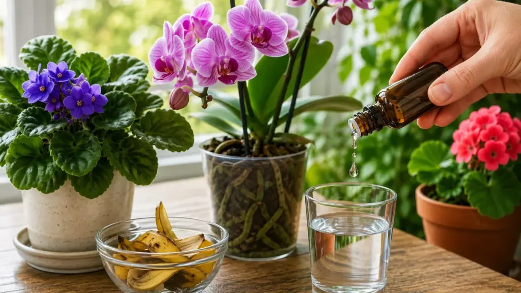 Quelques gouttes dans l&rsquo;eau peuvent faire revivre vos plantes d&rsquo;intérieur