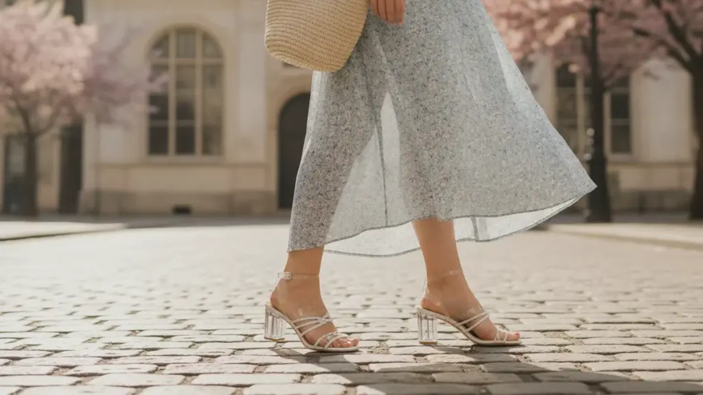 Ces chaussures complètent votre look printanier. Une tendance particulière s&rsquo;impose